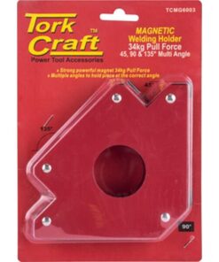Tork Craft Magnetic Welding Holder 34Kg P/Force 45-90-135 Deg. Multi Angle