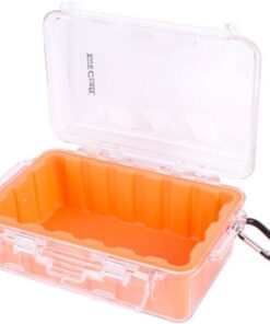 Tork Craft Micro Case Orange199 x 130 x 79mm Sil./Liner with Carabin.Clip