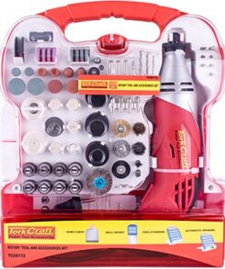 Tork Craft - Mini Rotary Tool And Accessory Kit - Set of 172