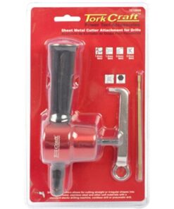 Tork Craft Nibbler Attachment for Drills Cutting Sheet metals