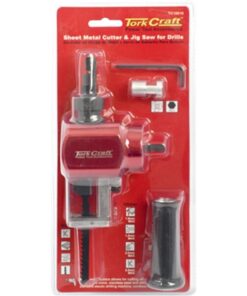 Tork Craft Nibbler Saw Attachment for Drills Cutting Sheet Metals
