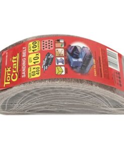 Tork Craft Sanding Belt 60 x 400mm 100Grit 10/Pack (For Triton Palm Sander)