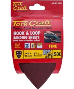 Tork Craft Sanding Triangle 400 Grit 140 x 140 x 98mm