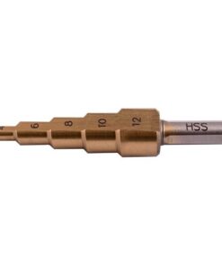 Tork Craft Step Drill Hss 4-12mmx2mm