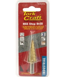 Tork Craft Step Drill Hss 6-18mmx2mm