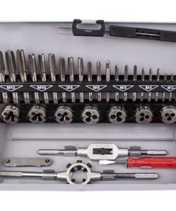 Tork Craft Tap & Die Set 32 Piece 3-12mm HSS In Steel Case