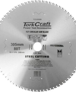 Tork Craft TCT Blade Steel Cutting 305X80T 30mm