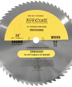 Tork Craft TCT Saw Blade 600X60T 4mm Kerf 40/30/1/20/16