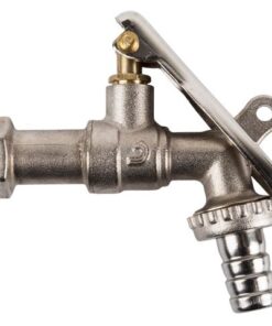 Torrenti Chrome Plated Lock Type Bibcock - 15mm