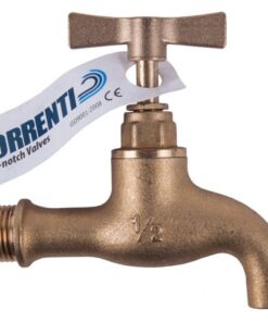 Torrenti Plain Brass Tap - 15mm
