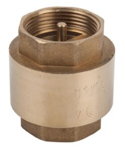 Torrenti Spring Loaded Brass Check Valve - 32mm