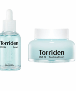 Torriden DIVE-IN Soothing Cream and Low Molecular Hyaluronic Acid Serum