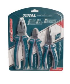 Total Tools 3 Piece Plier Set