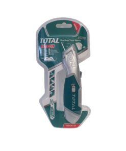 Total Tools Utility Knife - Heavy Duty with 6 Piece Spare Blades