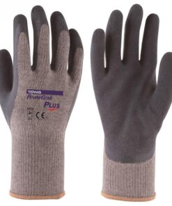 TOWA Work Glove PowerGrab PLUS Grey 8|M - W44054