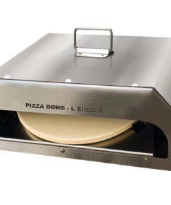 TP Single Large Pizza Dome - Single Pizza Oven with Ceramic Stone for Braais