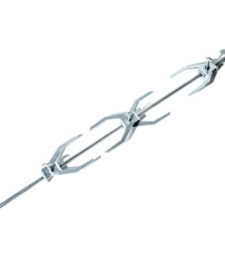 TP Single Stainless Steel Shaft & Prongset - rotisserie