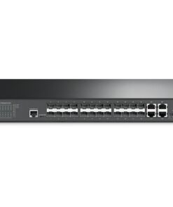 TPLINK - T2600G-28SQ 24-Port Gigabit SFP L2 Managed Switch With 4 10G SFP