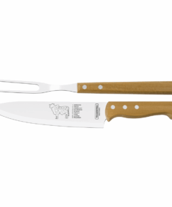 Tramontina Braai/Churrasco:  2 Piece Carving Set, Meat Knife and Fork Set