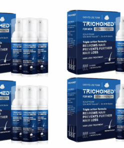 Trichomed Hair loss treatment For Men- 10% Trioxidil + 3% Biotin- 12 months