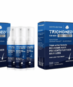 Trichomed Hair Loss Treatment For Men- 10% Trioxidil + 3% Biotin- 6 Bottles