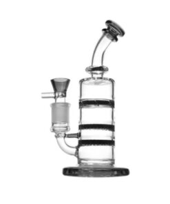 Triple Percolator Bong - 21cm - Black