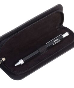TROIKA Multitasking Ballpoint Pen and Case VW COMBI BULLI PROFIL SET Black