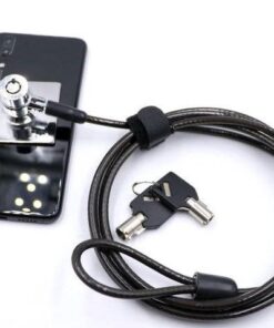 TUFF-LUV T-Bar Keyed Tablet/Phone Lock 2meter Cable