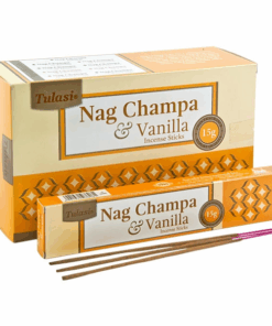 Tulasi Nag Champa & Vanilla Incense Sticks -12 Pack