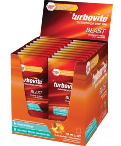 Turbovite Blast Alcohol Free Sachets 10ml (shipper of 48 x 10ml)