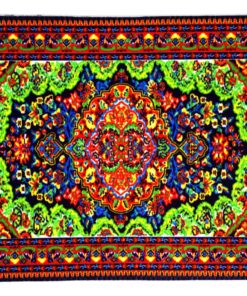 Turkish Moroccan Carpet Oriental Woven Rug Mousepad Mouserug Green