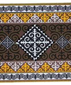 Turkish Moroccan Carpet Oriental Woven Rug Mousepad Mouserug Yelow