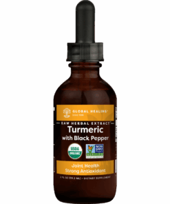 Turmeric - Organic Curcumin with Black Pepper Extract Liquid Supplement