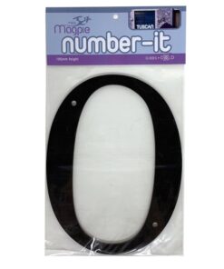 Tuscan Styled House Number - 0