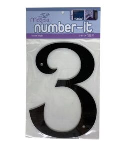 Tuscan Styled House Number - 3