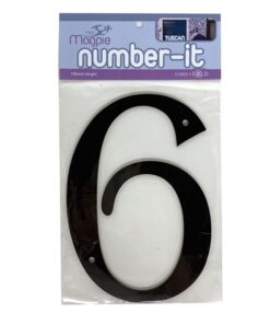 Tuscan Styled House Number - 6