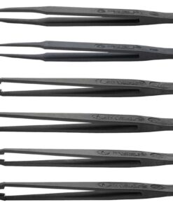 Tweezer, Kit, Carbon Fibre, ESD, 6 Pieces