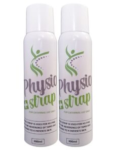 Twin pack Physio strap adhesive spray - 2 x 300ml