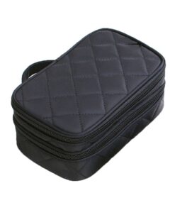 Two-layer Women Multifunction Travel Cosmetic Bag Toiletry Organizer