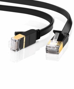 UGreen 11265 CAT7 FTP Flat LAN 10m Cable-BK