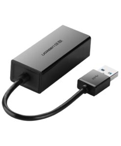 UGreen 20256 USB3.0 M to RJ45 GLAN F Adap-BK