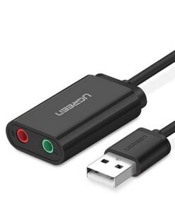 UGreen 30724 USB External Sound Adapter-BK