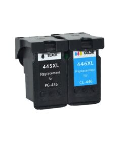 Ultimate Ink Canon PG-445XL CL-446XL Compatible Printer Ink Combo