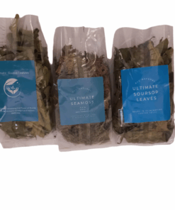 Ultimate Wellness Trio: Soursop Leaves, Sea Moss, and Guava Leaves