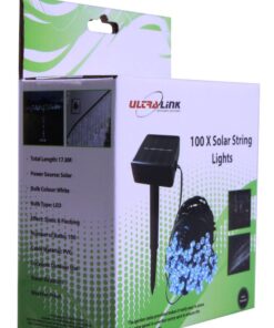 Ultra-Link 100 X Solar Fairy String Lights - White