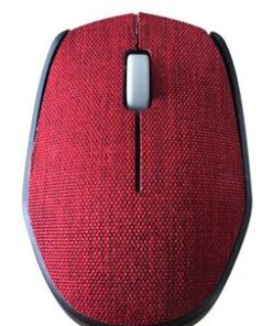 Ultra-Link Fabric Optical Wireless Mouse - Red