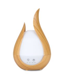 Ultrasonic Essential Oil Aroma Diffuser 200ml - Brown