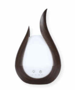 Ultrasonic Essential Oil Aroma Diffuser 200ml - Dark Brown