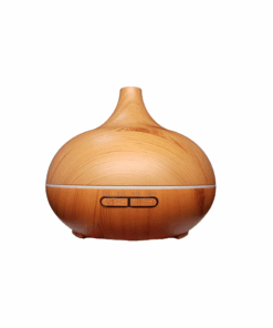 Ultrasonic Essential Oil Diffuser & Humidifier - 550ml - Light Wood Grain
