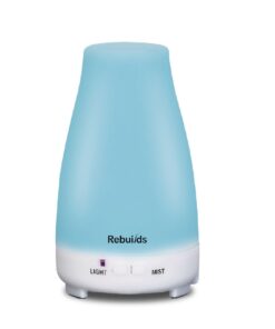 Ultrasonic Essential Oil Diffuser & Humidifier - White (300ml)